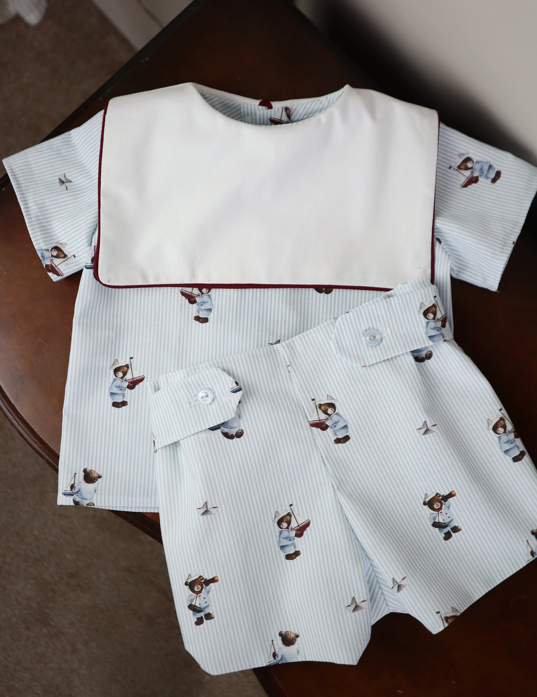 Sailor Teddy Bear Two Piece Set | Newborn - 4 years