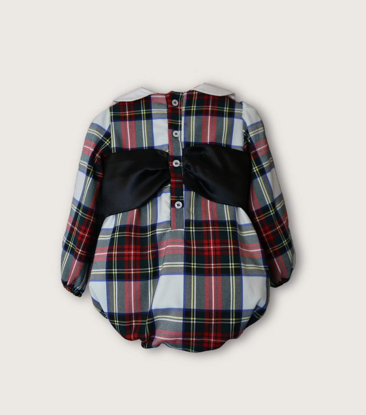 Red Tartan Romper Unisex