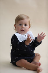 Sailor Collar Shirt & Jam Pants | Newborn - 4 years