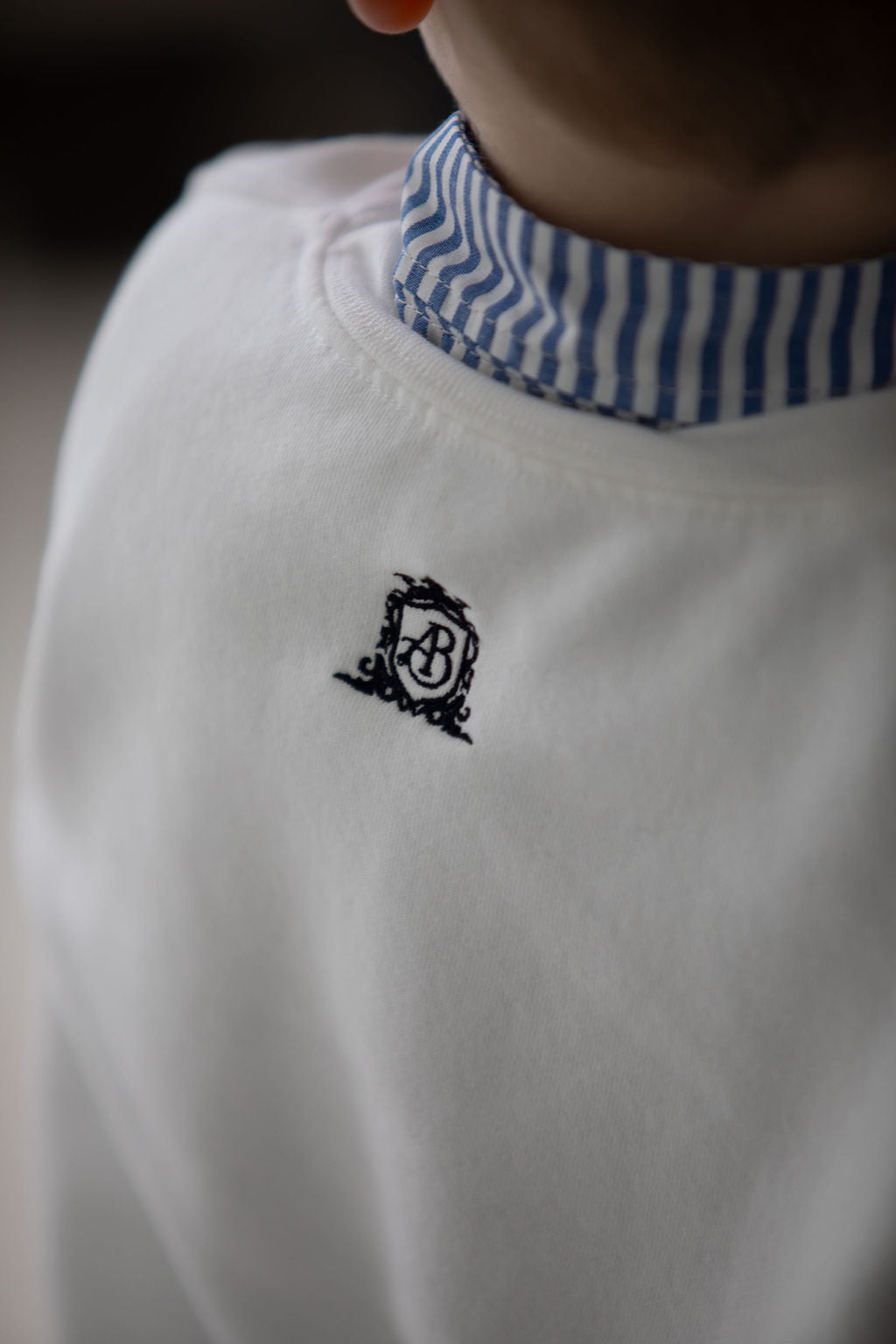 Limited Edition White Boating Sweater - Arthur Benjamin & Co