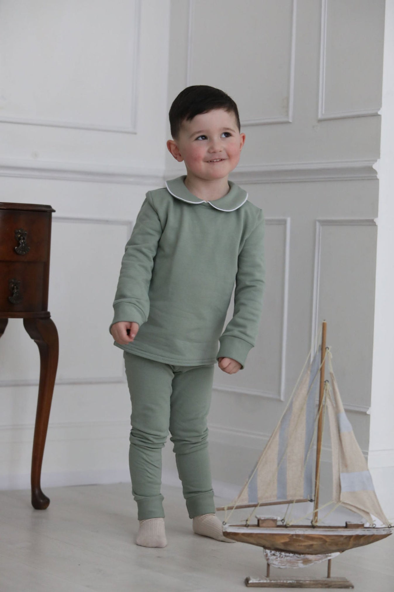 Sage Green Loungewear Set