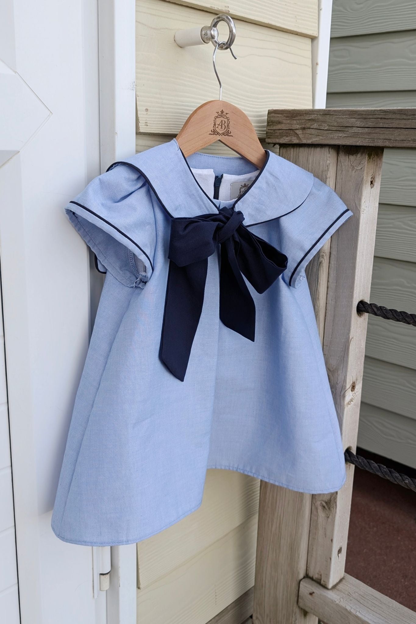 Sailor Bib Girls Dress