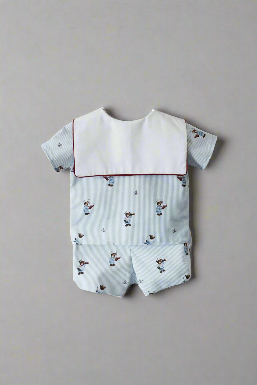 Sailor Teddy Bear Two Piece Set | Newborn - 4 years