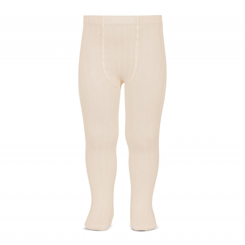 Ribbed Cotton Tights