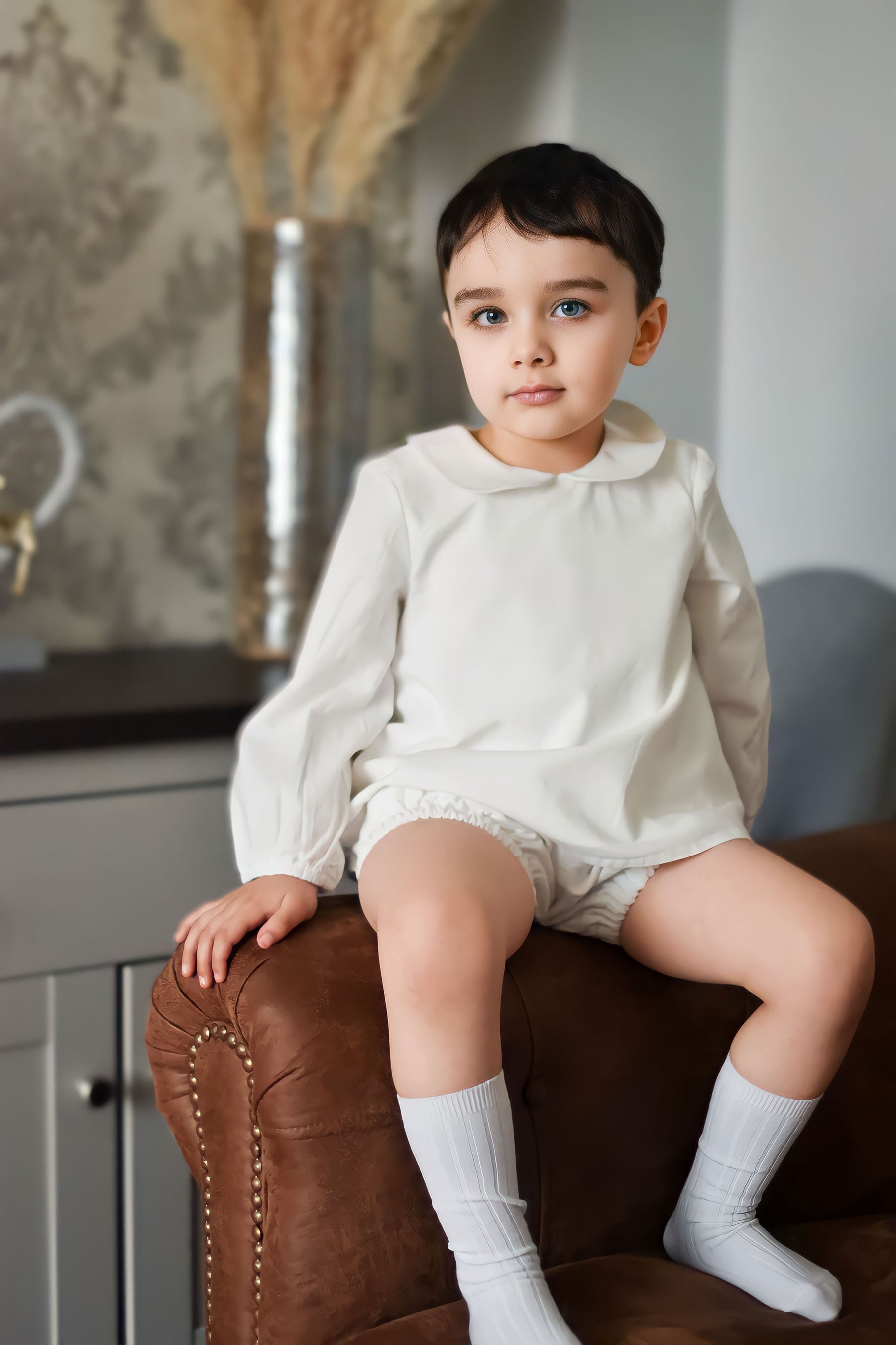 Baby Peter Pan Collar Set