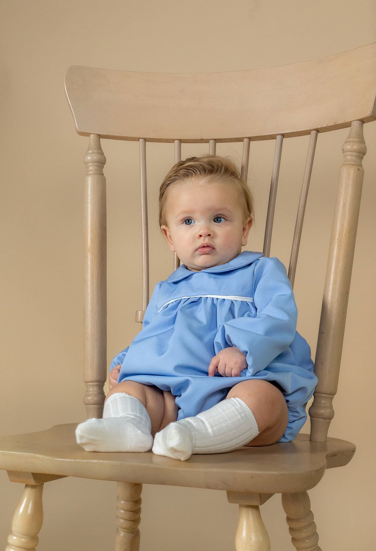 Kensington Romper Blue