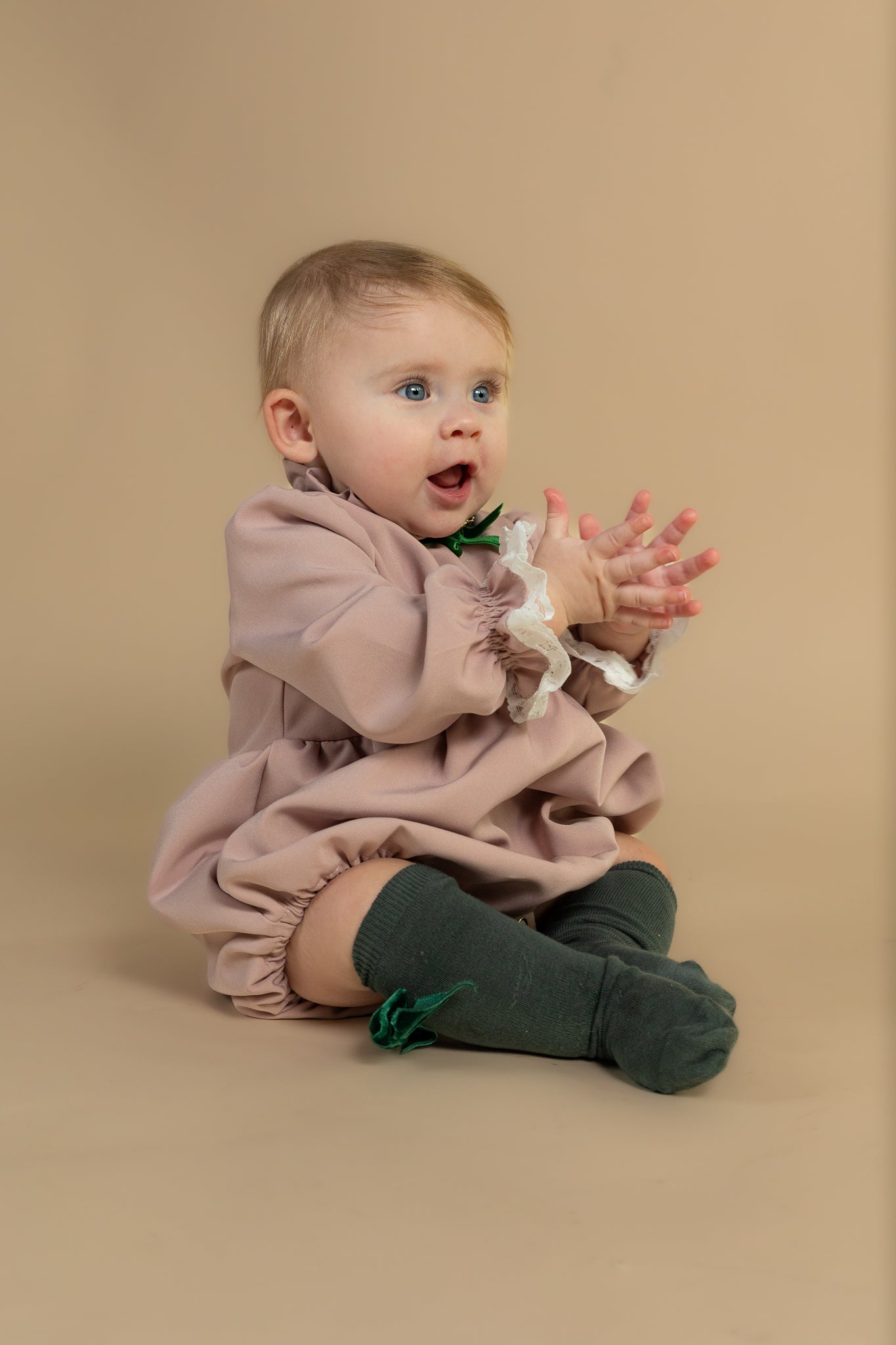 Victorian Inspired Girls Romper