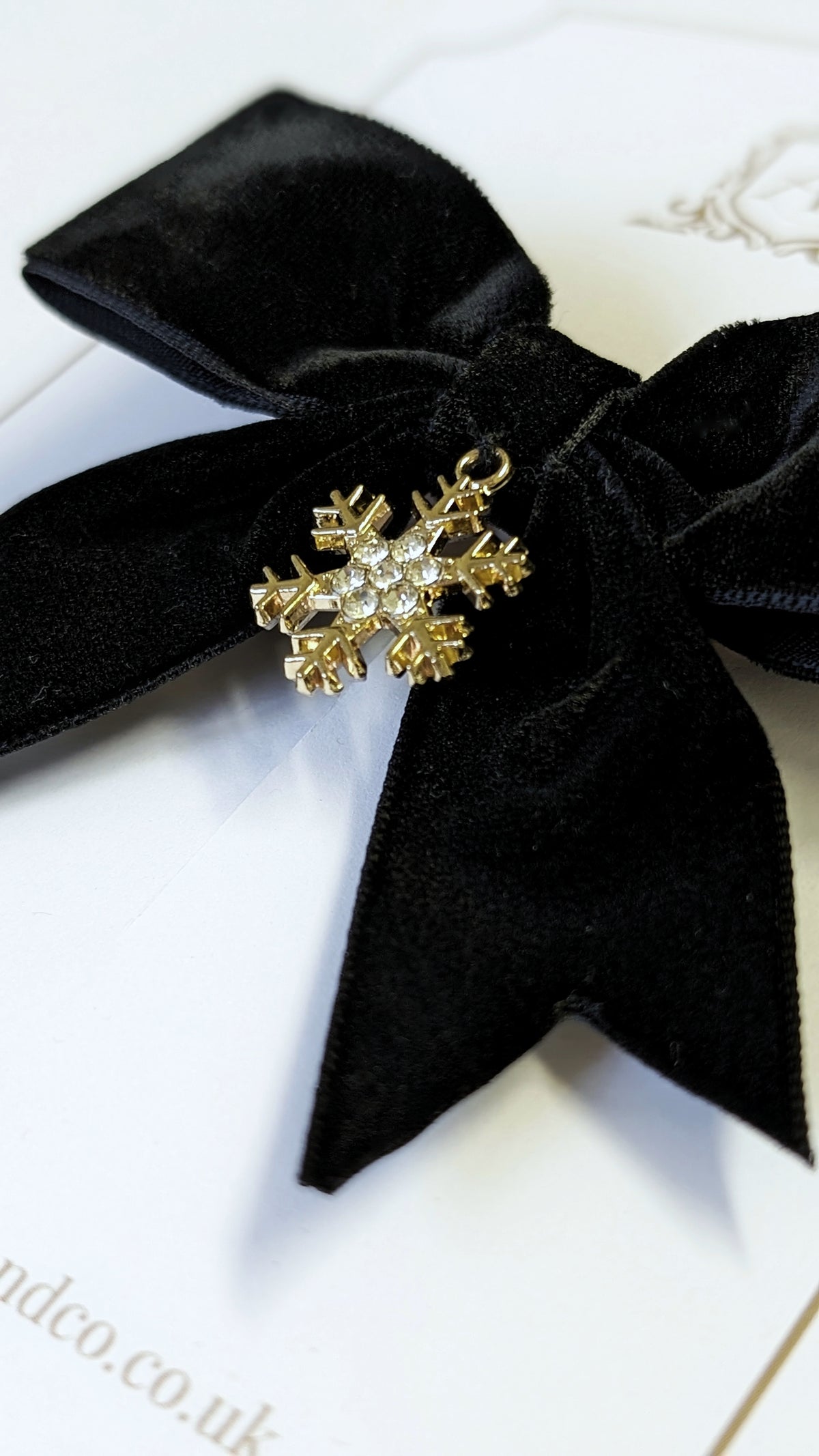 Black Luxe Velvet Bow - Arthur Benjamin & Co