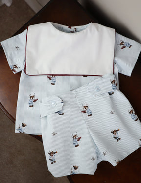 Sailor Teddy Bear Two Piece Set | Newborn - 4 years