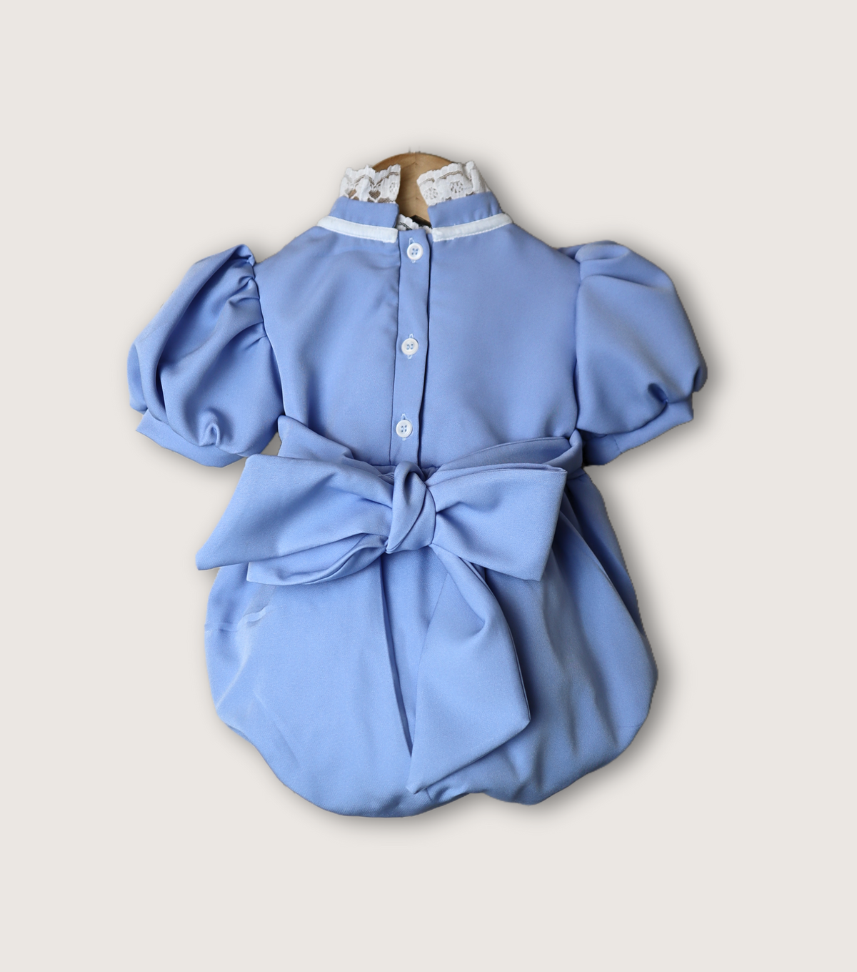 Evelyn Romper Cornflower Blue