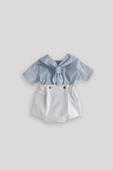 Blue Stripe Sailor Set