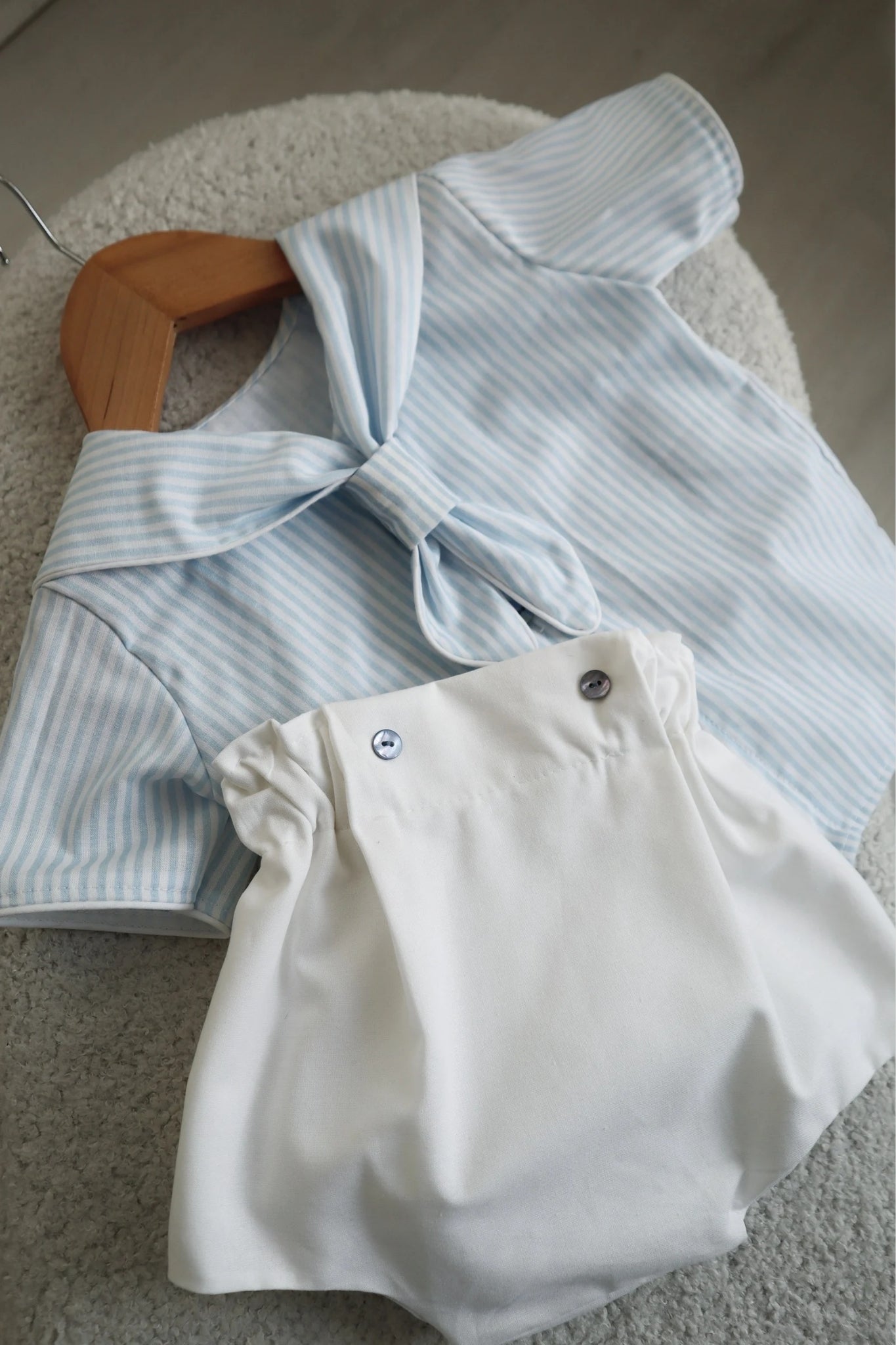 Blue Stripe Sailor Set