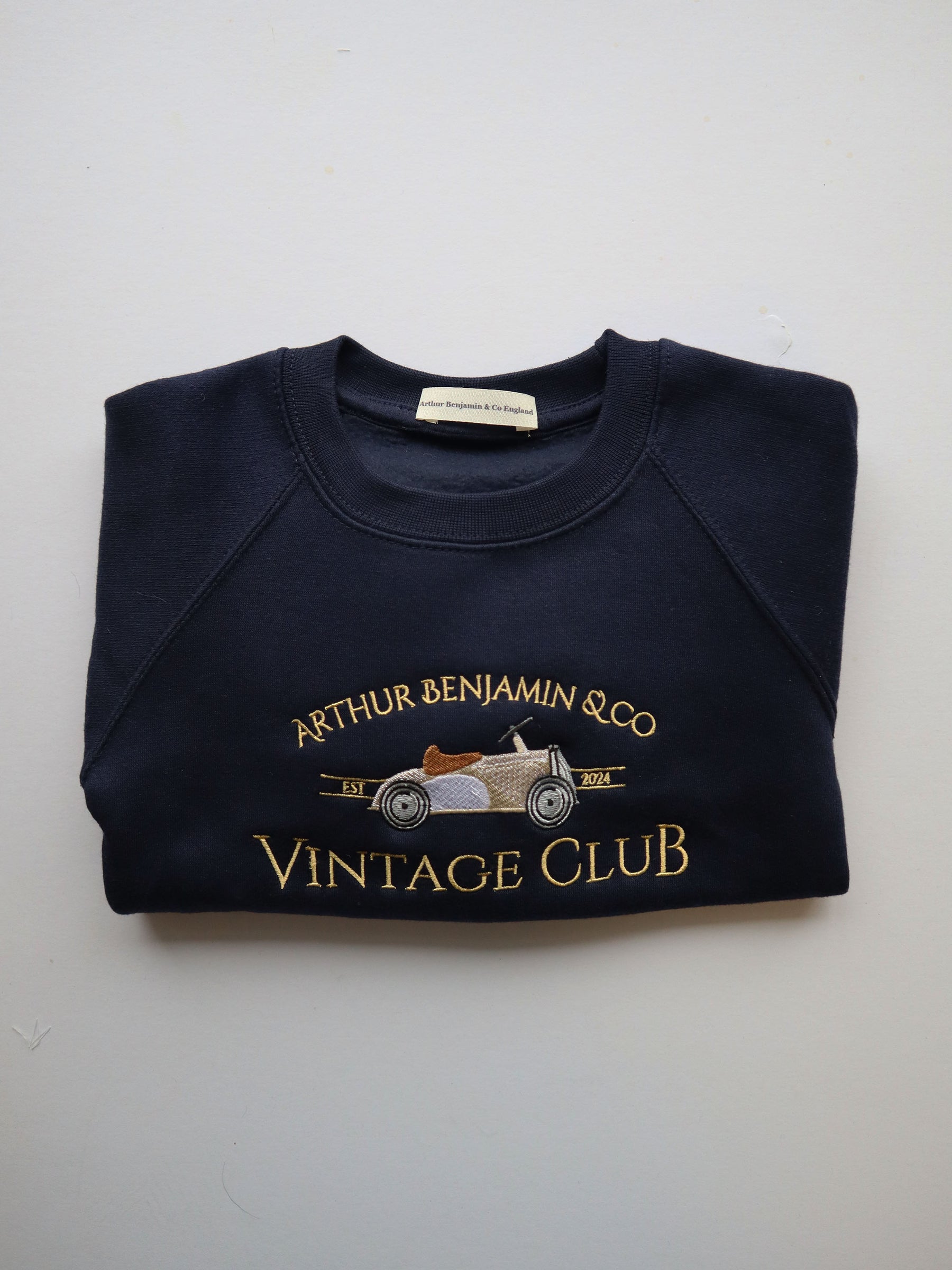 Adult Vintage Club Sweater PRE-ORDER - Arthur Benjamin & Co