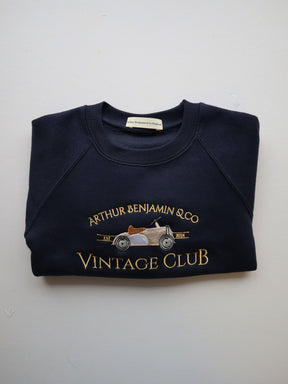 Vintage Club Sweater French Navy - Arthur Benjamin & Co