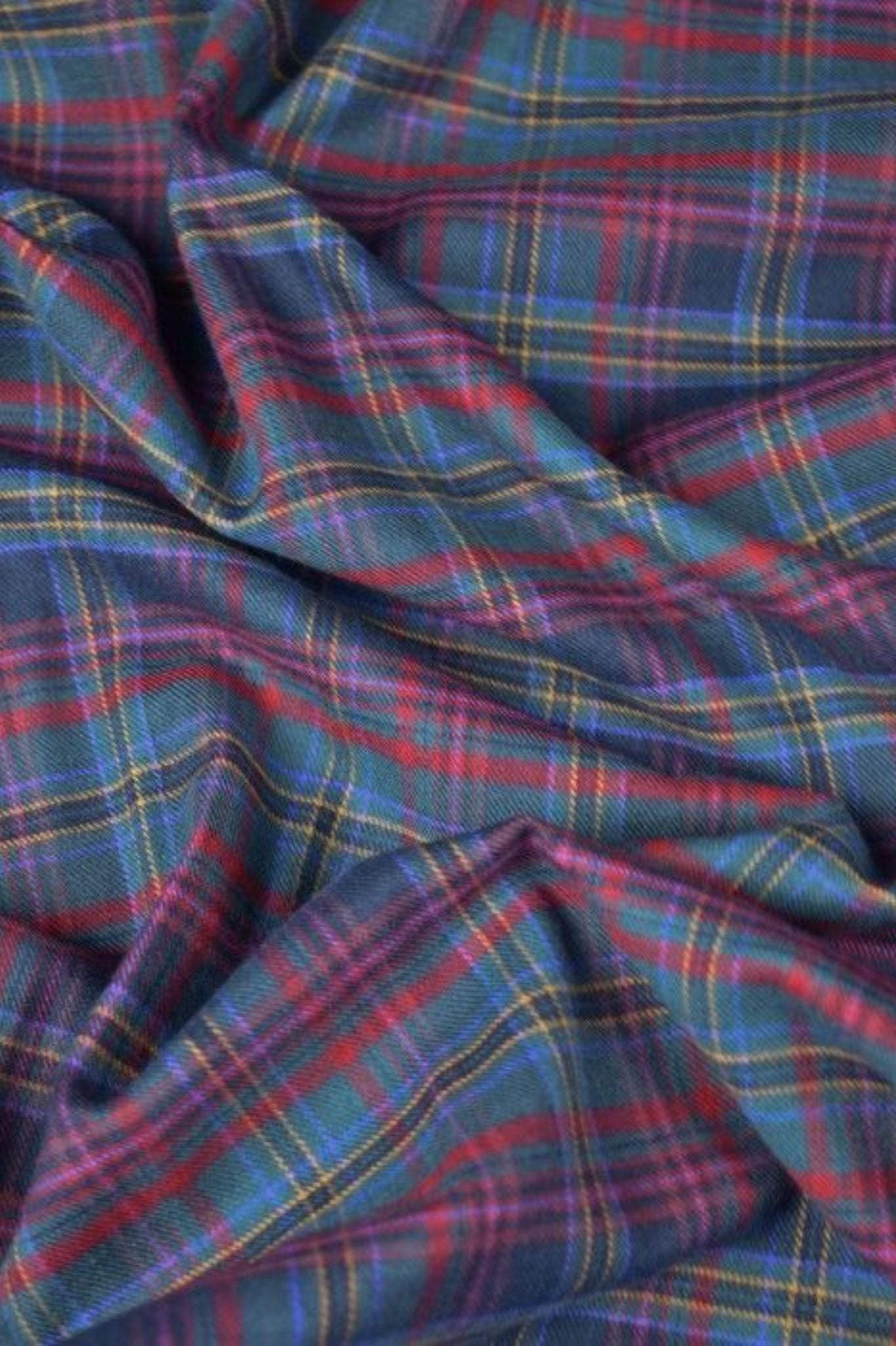 Burleigh Tartan Smock Collar Blouse & Bloomers