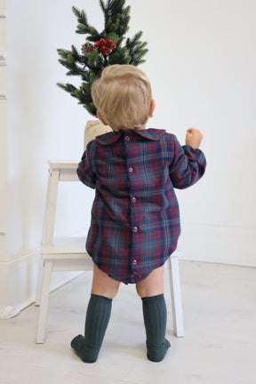 Burleigh Tartan Romper