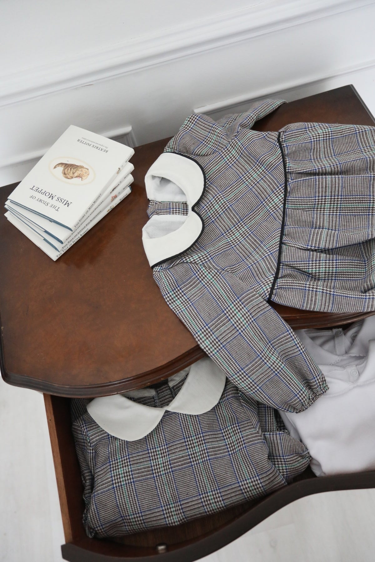 Classic Check Oxford Romper