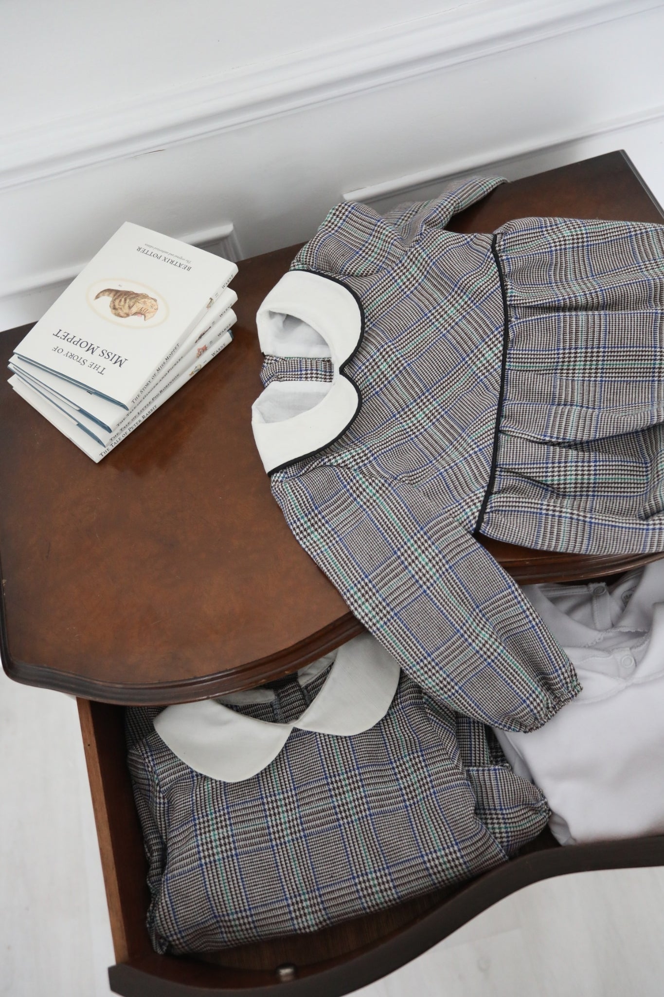 Classic Check Oxford Romper