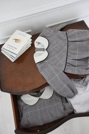 Classic Check Oxford Romper
