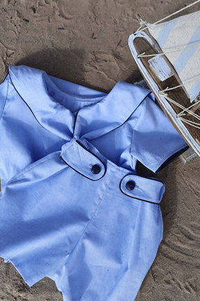 Sailor Collar Boys Two Piece Set