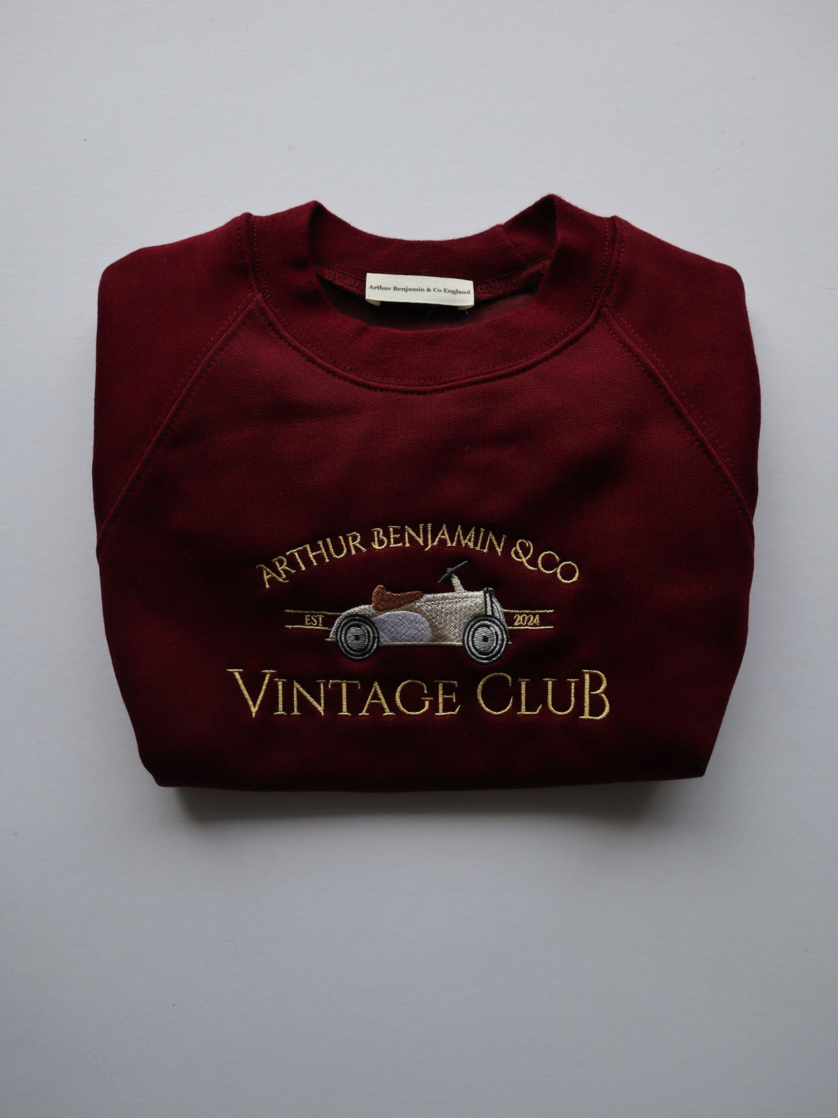 Vintage Club Sweater Maroon