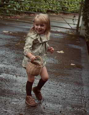 Sylvie Set | Green Floral (newborn - 6 years)