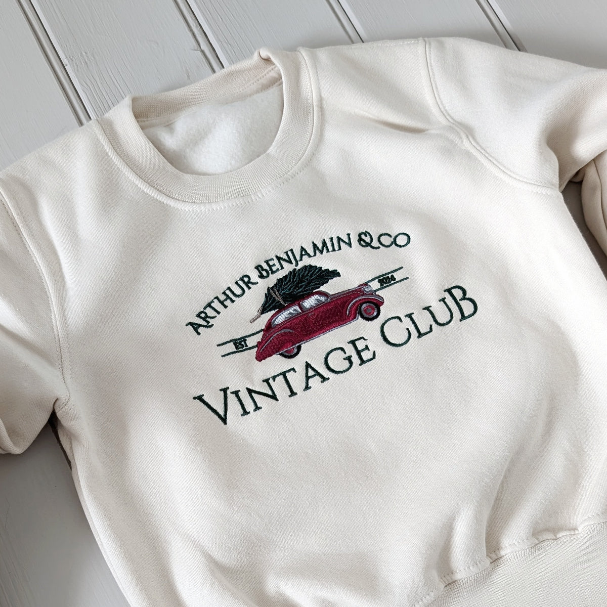 Vintage Club ™️ Christmas Sweater - Arthur Benjamin & Co