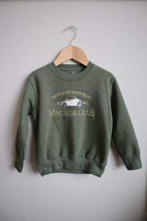 Vintage Club ™️ Sweater Khaki Green - Arthur Benjamin & Co