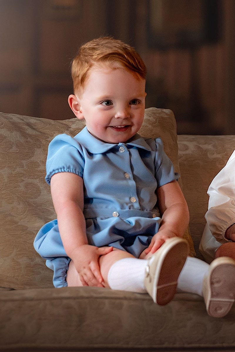 Baby Boy Blue Romper