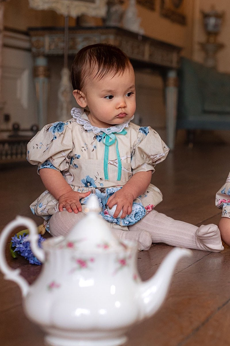 Floral Baby Romper 