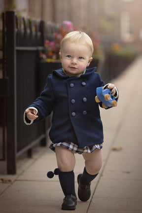 Boys Traditional Wool Coat 