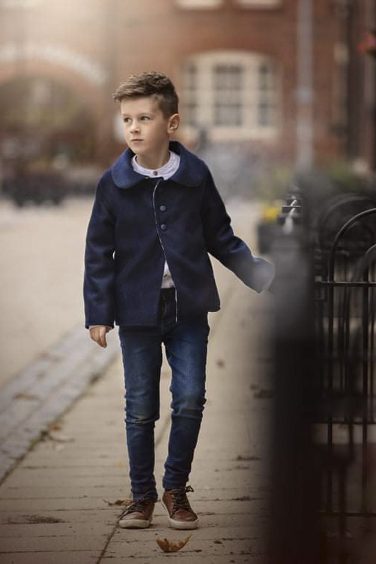 Boys cheap wool coat