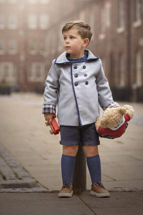 Boys Traditional Wool Coat 