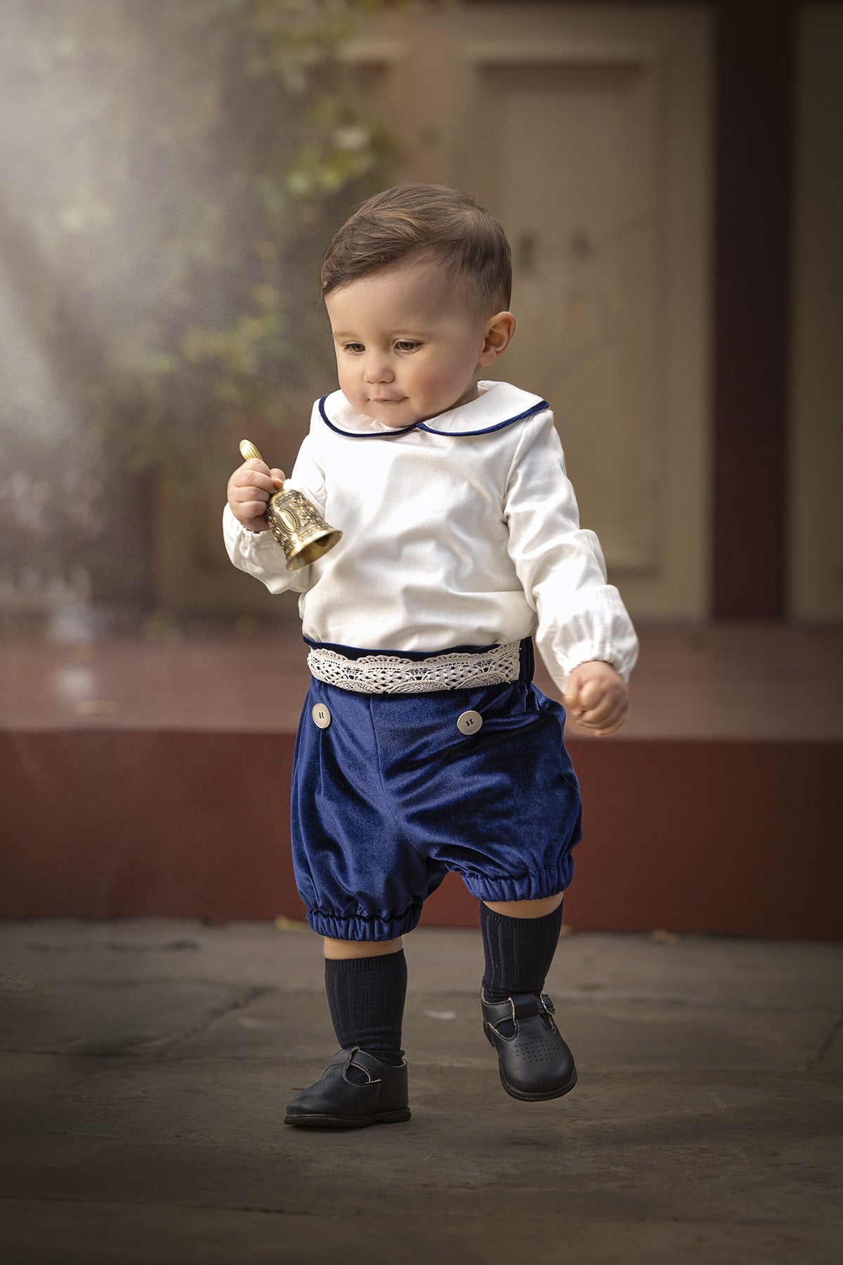 Boys Velvet Bloomers Set - Arthur Benjamin & Co