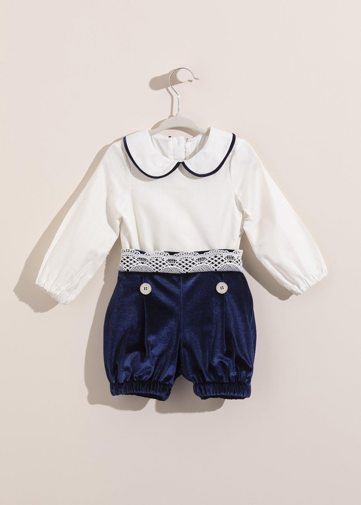 Boys Velvet Bloomers Set - Arthur Benjamin & Co